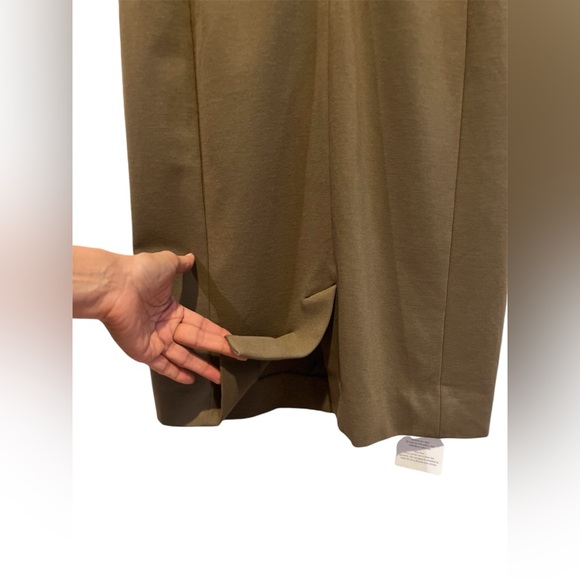 MM. LAFLEUR NWT Olive Green Rachel Sheath Dress Size 12 Bodycon Classic Bodycon - Picture 11 of 12